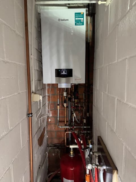 Ketel geplaatst in Lier